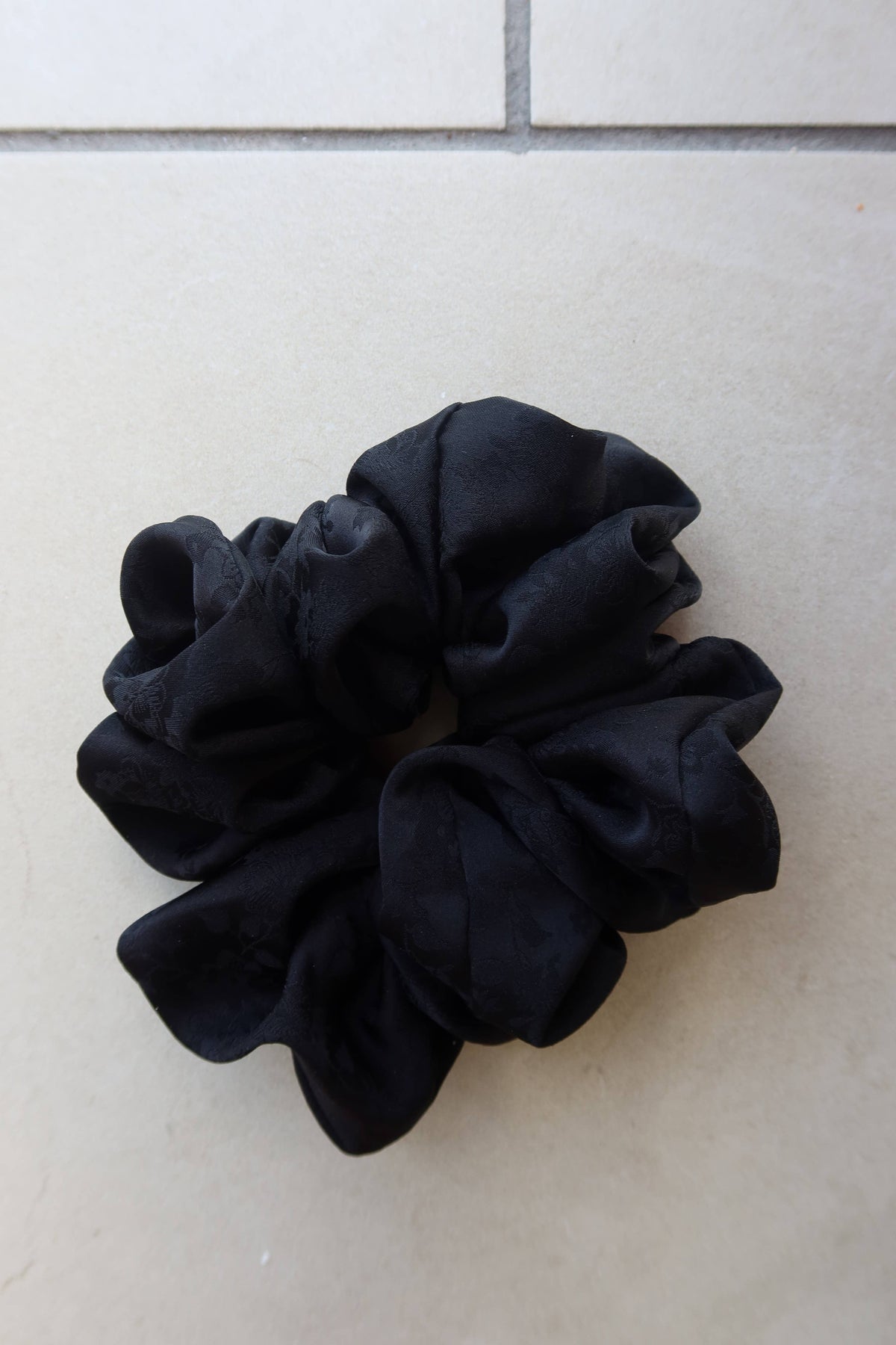 Nocturne Floral Jumbo Scrunchie