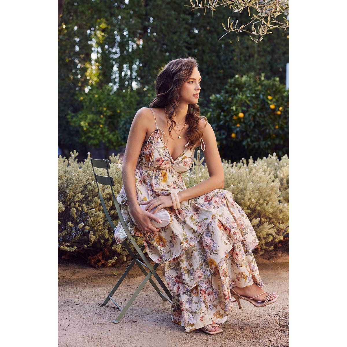 Call for Romance Cotton Maxi Dress