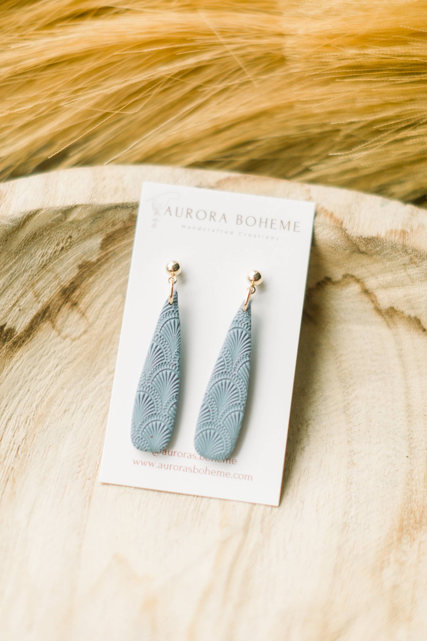 Dusty Blue Dangle