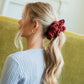 Burgundy Jumbo Scrunchie