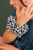 Gothic Gingham Jumbo Scrunchie