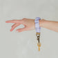 Lavender Dream Satin Keychain