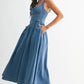Denim Maxi Dress