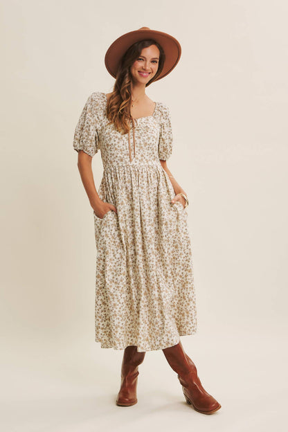 Golden Hour Midi Dress