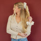 Andi Tan Gingham Scrunchie