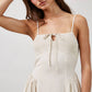 Tie Front Midi Dress