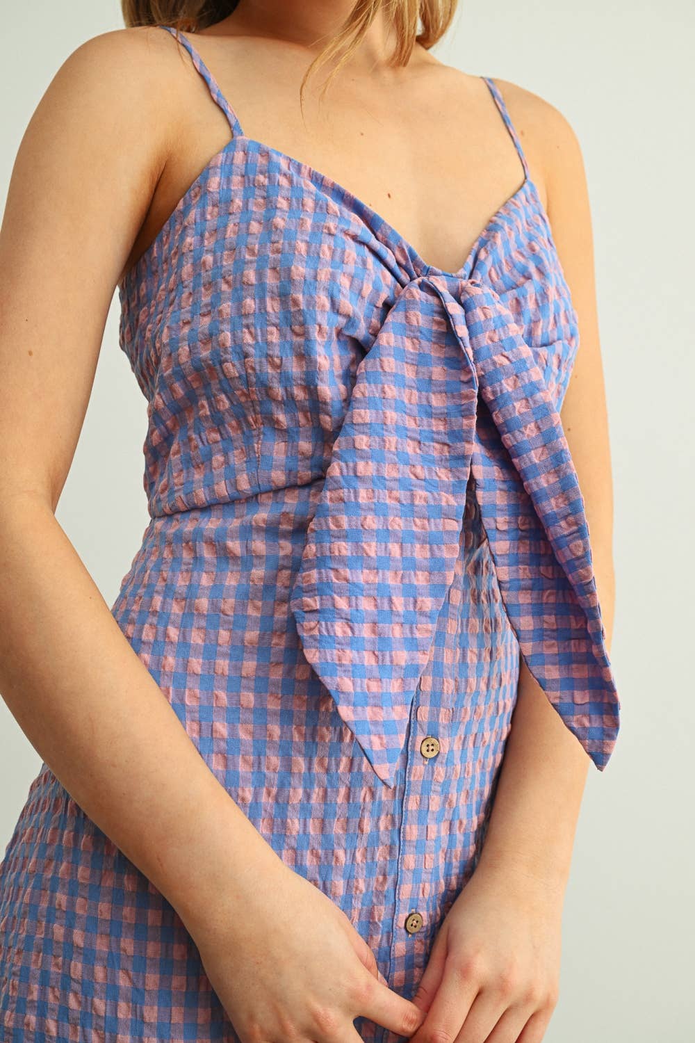 Bluebell Gingham Maxi Dress