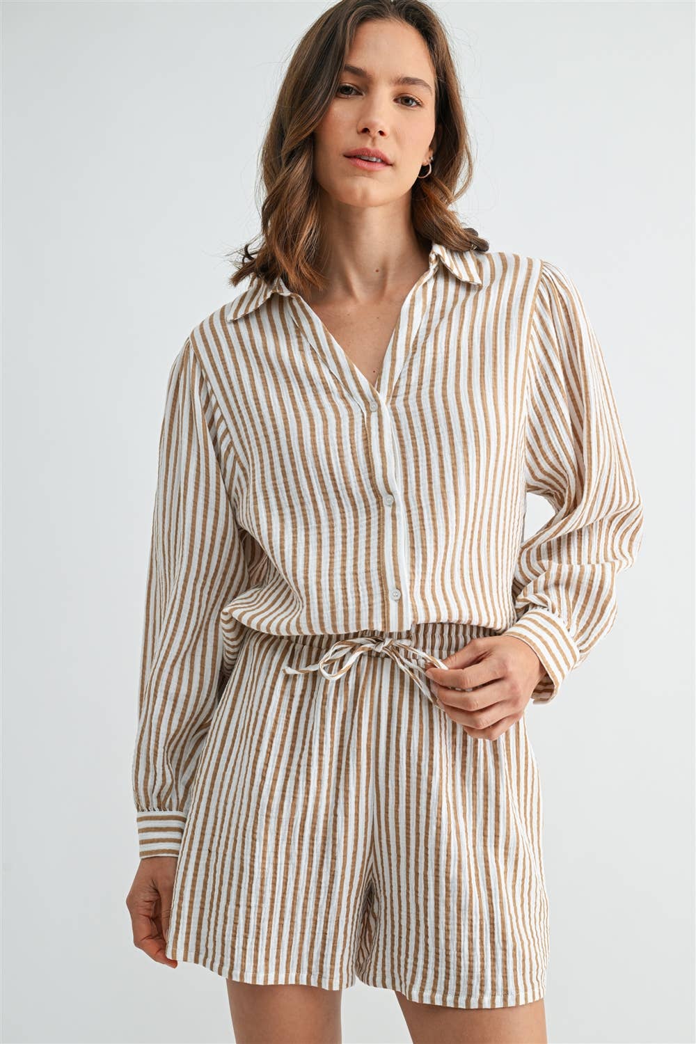 Driftwood Stripe Shorts
