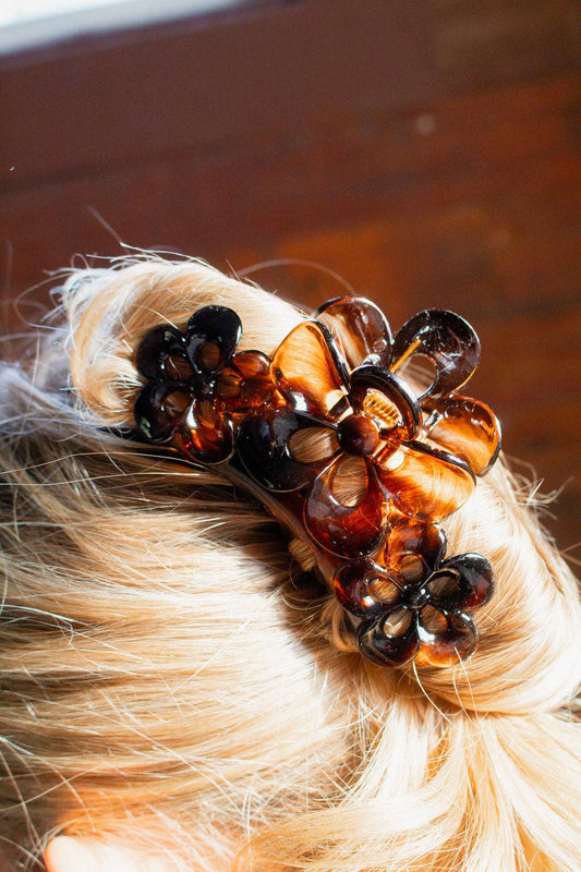 Flowering Ember Claw Clip