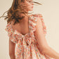 Sweetheart Flutter Mini Dress