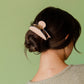 Black Trimmed Claw Clip