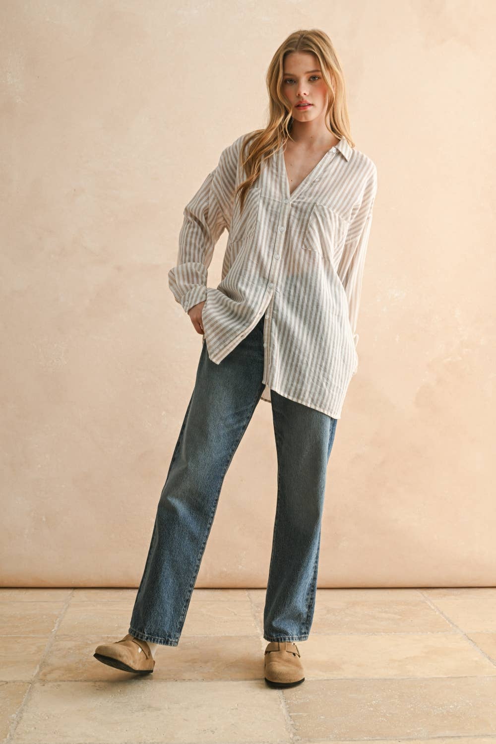 Classic Striped Buttondown