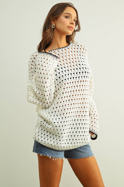 Crochet Knit Tunic