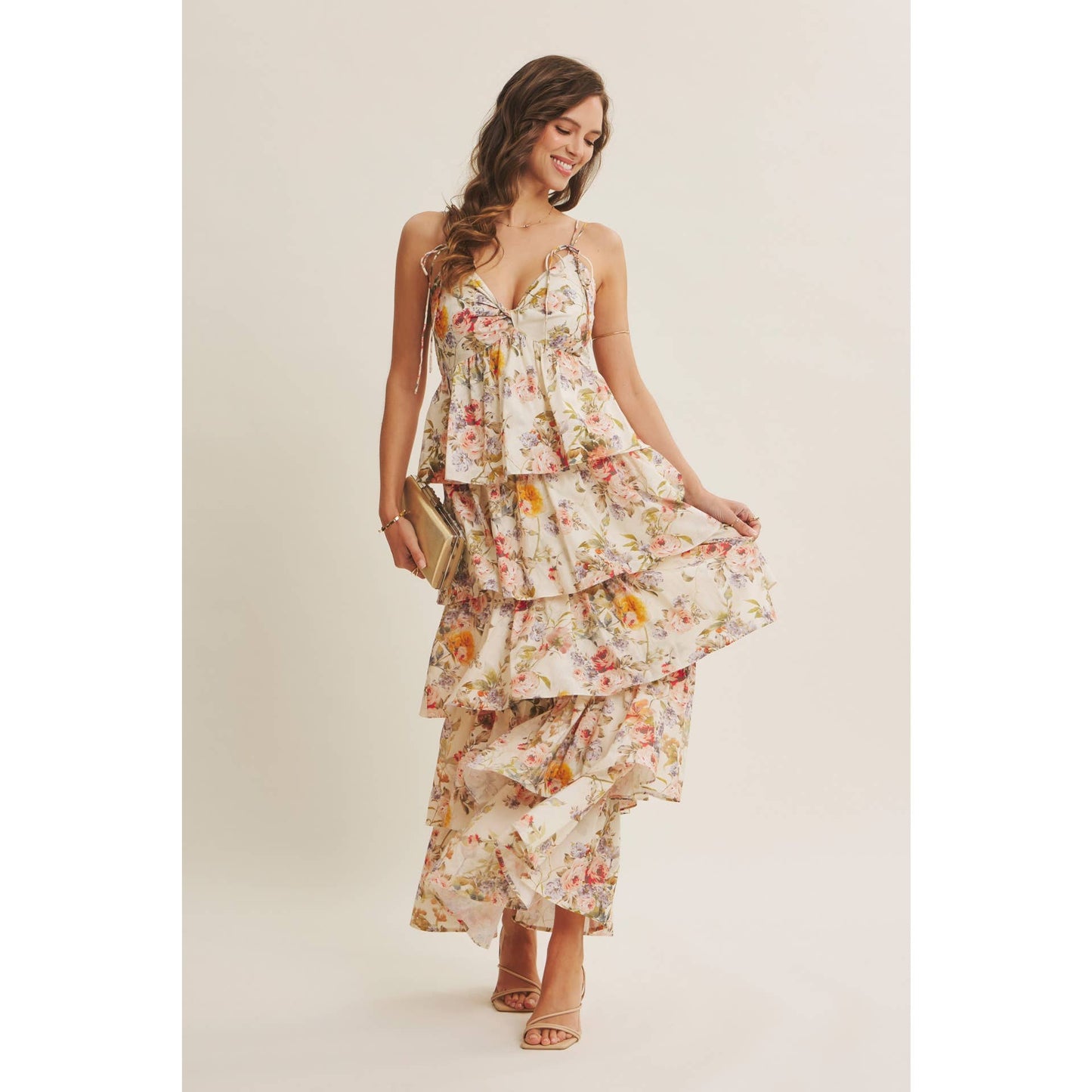 Call for Romance Cotton Maxi Dress