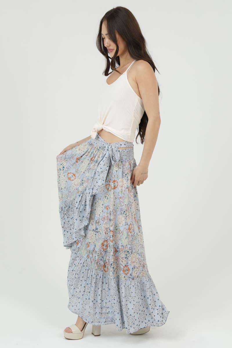 Market Morning Wrap Skirt