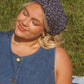 Navy Floral Bandana