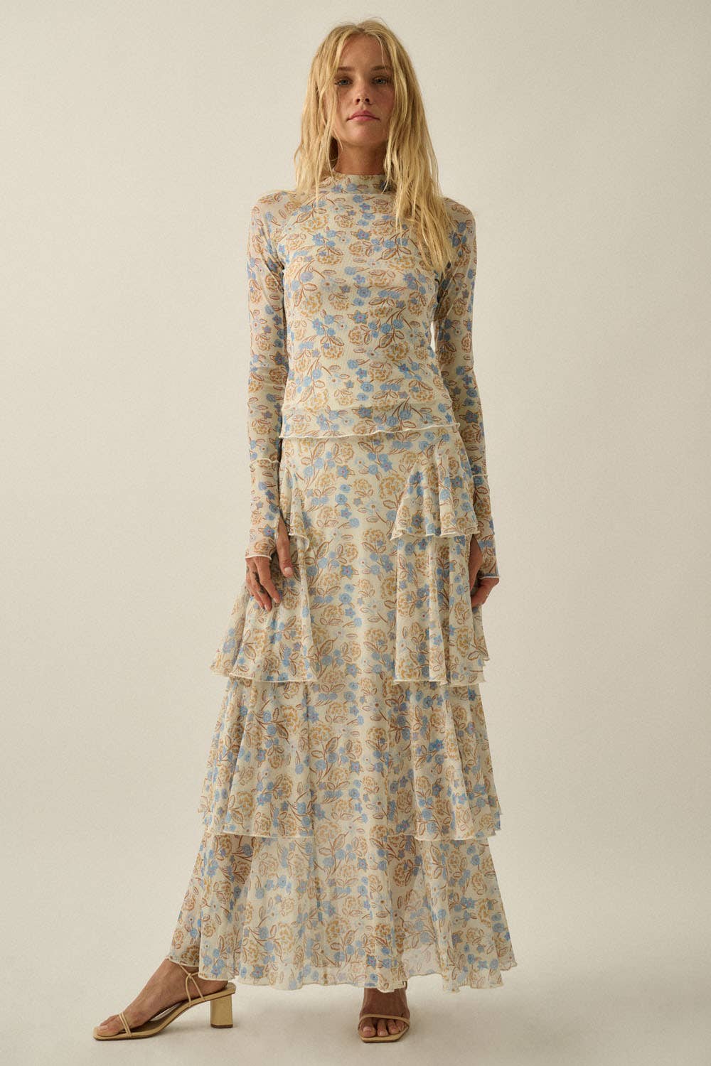 Sheer Bloom Layering Top