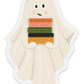 Clear Studious Spirit Sticker 2x3in