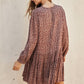 Dainty Paisley Swing Dress