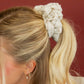 Andi Tan Gingham Scrunchie