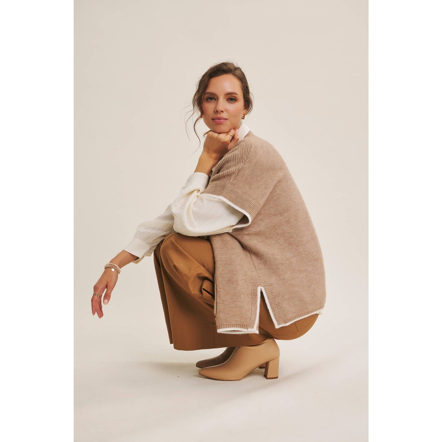 Timeless Warmth Sweater Pancho