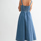 Denim Maxi Dress
