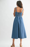 Denim Maxi Dress