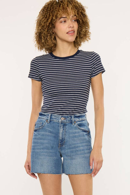 Weekender High Rise Denim Shorts