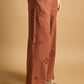 Terracotta Eyelet Pants