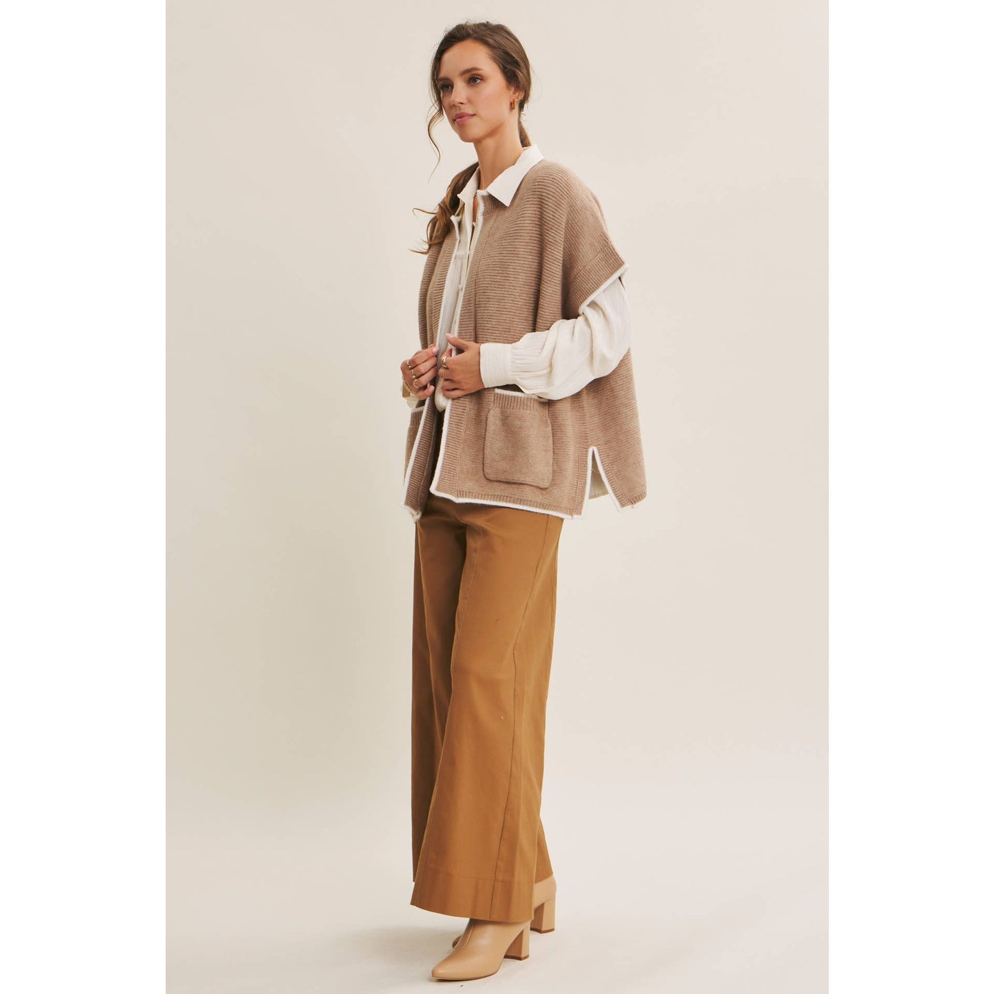 Timeless Warmth Sweater Pancho