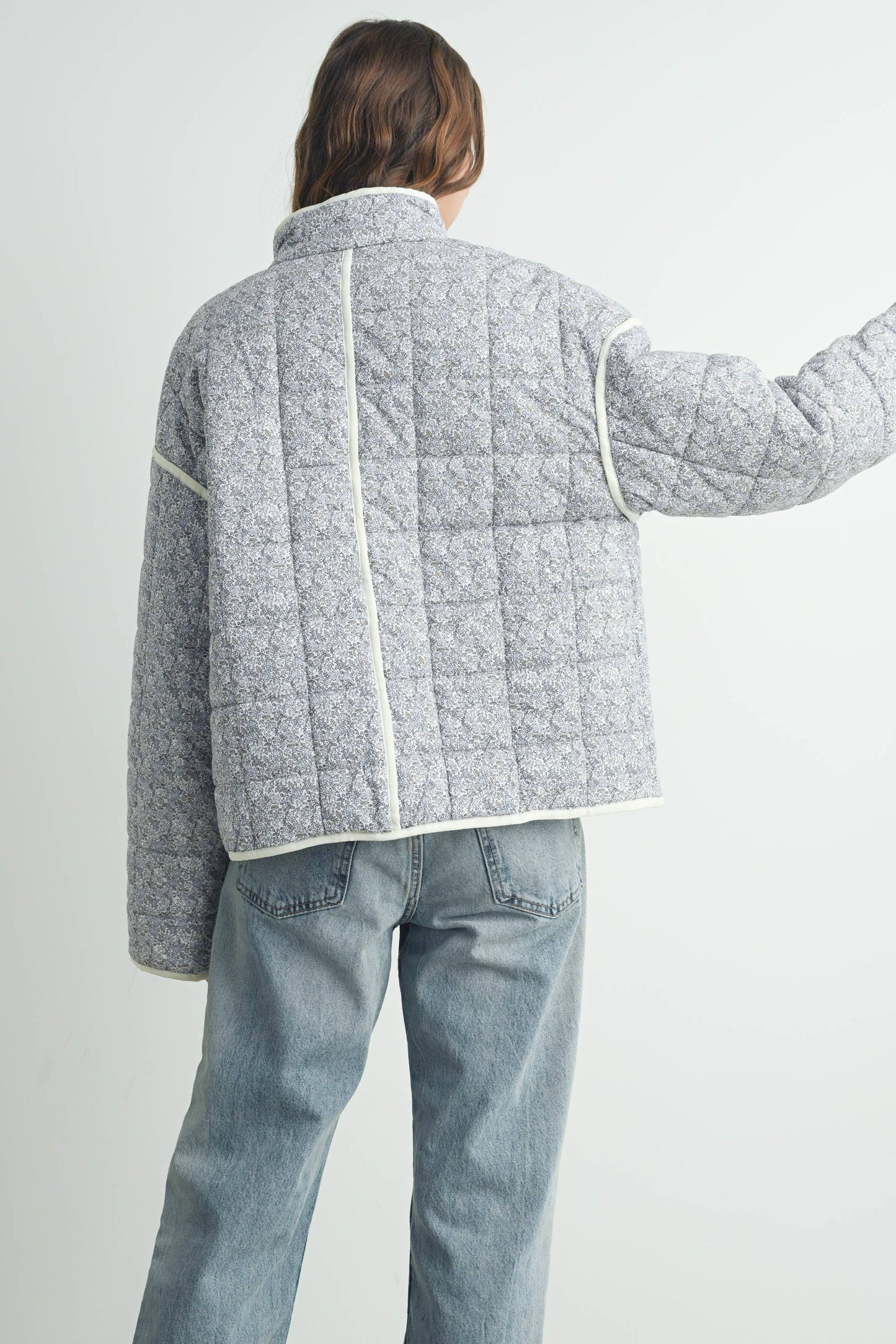 Floral Quilted Jacket