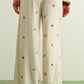 Wildflower Embroidered Pants