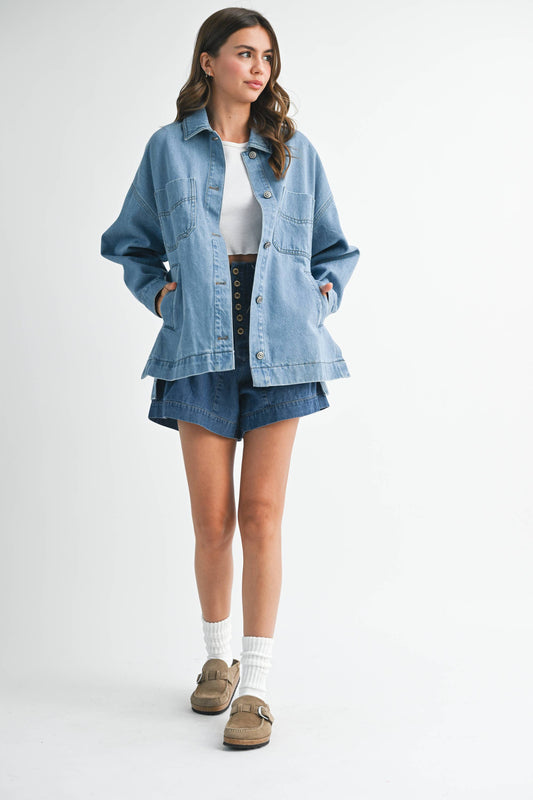 Utility Denim Jacket