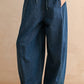 Barrel Leg Denim Pants