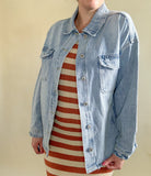 Blossom Denim Shacket