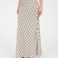 Autumn Plaid Midi Skirt