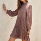 Dainty Paisley Swing Dress