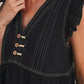 Mixed Media Lace Trim Top