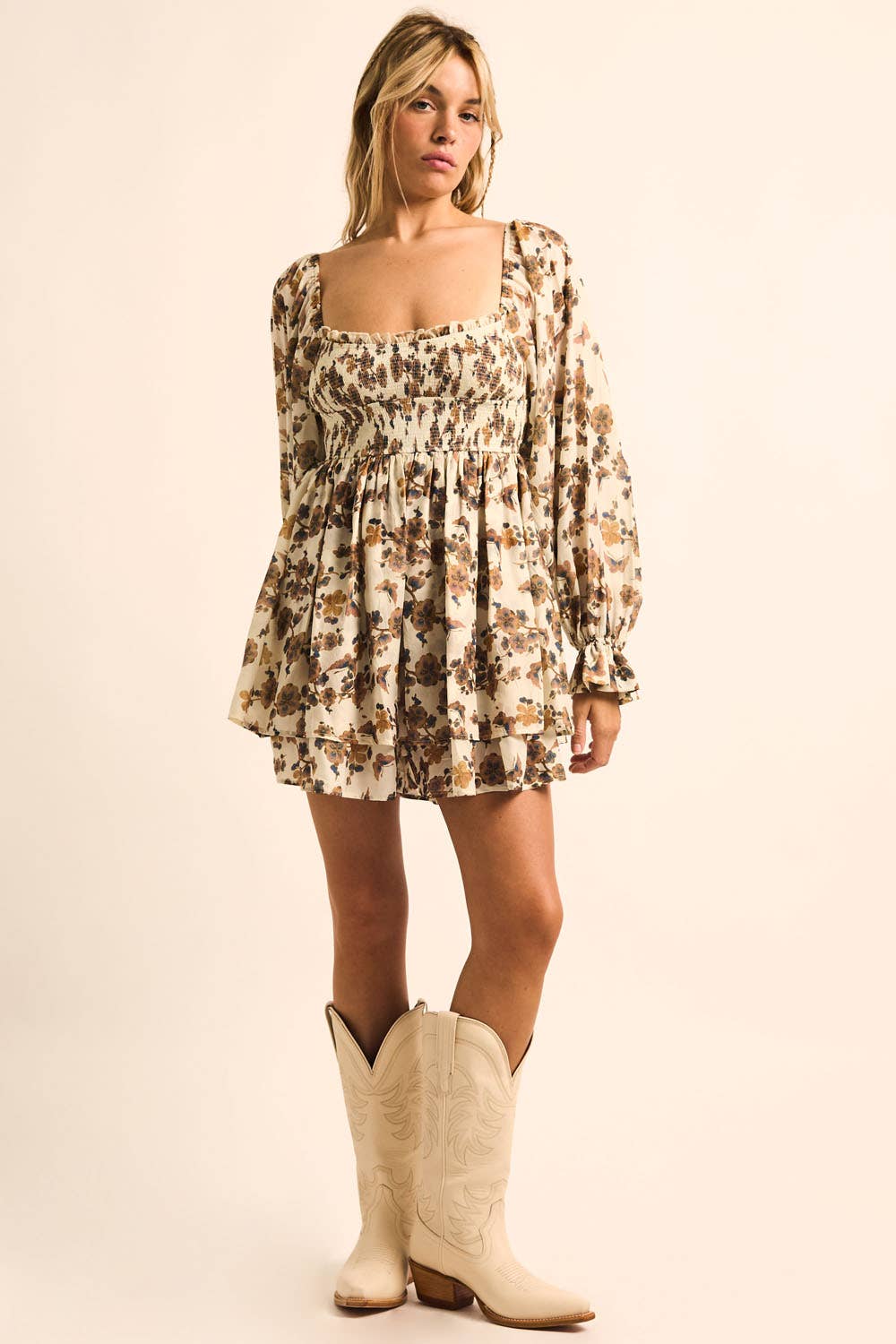 Autumn Bloom Romper