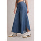 Vintage Wide Leg Cropped Denim