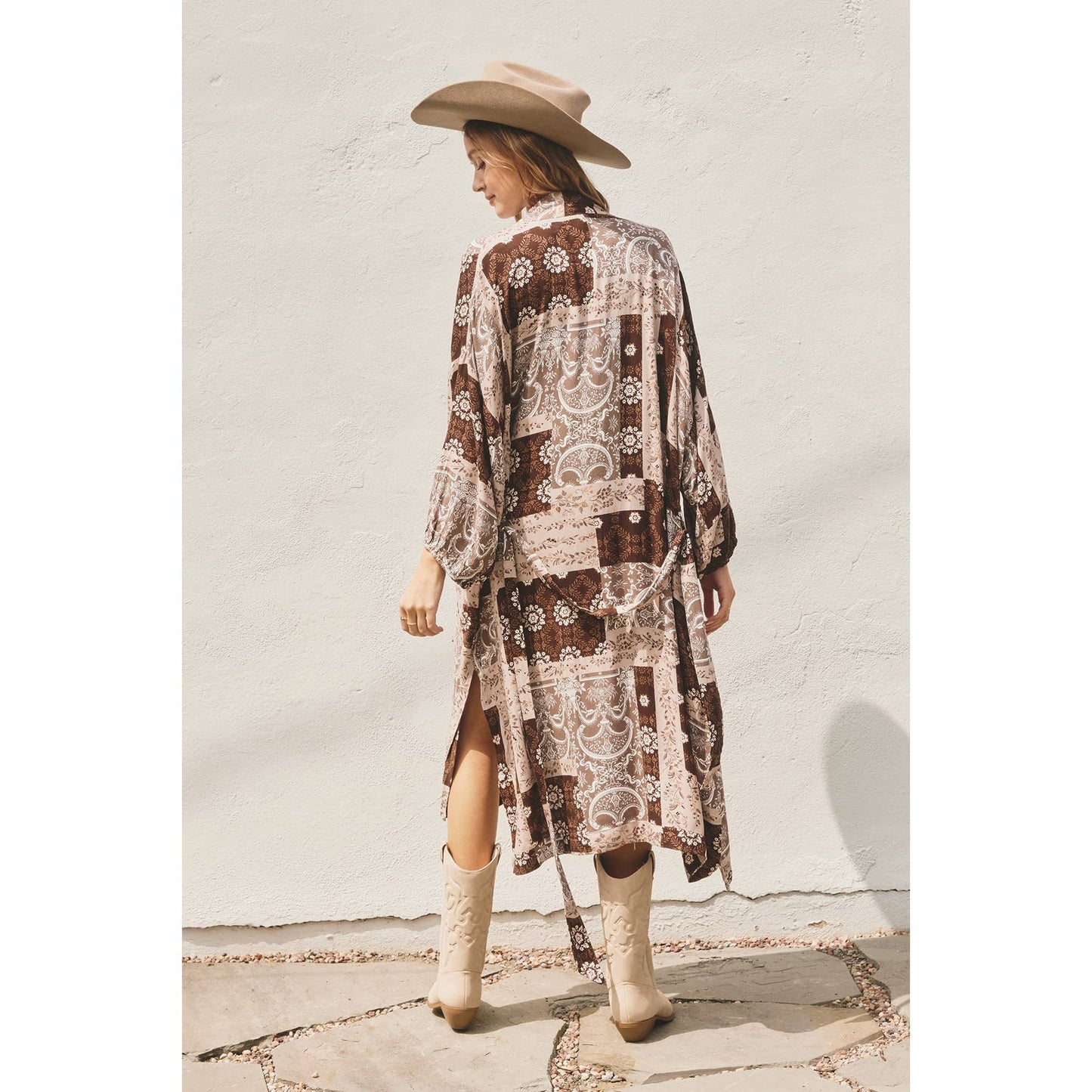 Floral Patchwork Kimono