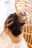 Espresso Jumbo Scrunchie