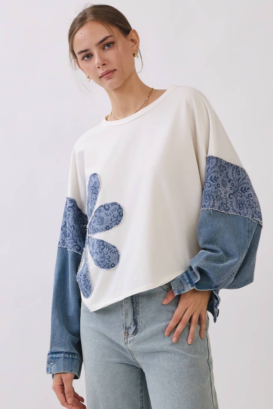 Old Soul Patchwork Top