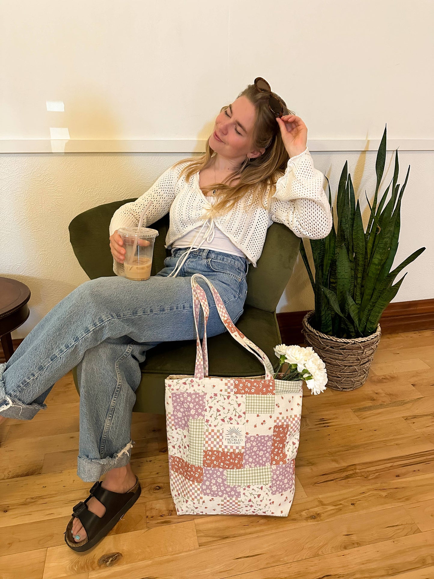 Flower Patch Tote Bag