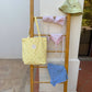 Lemon Blossom Floral Tote Bag