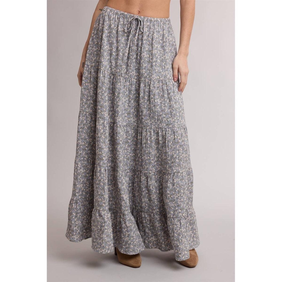 Autumn Meadow Tiered Skirt