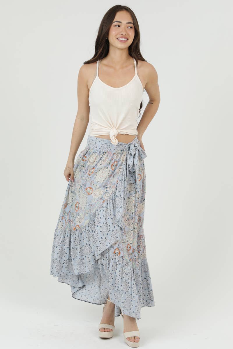 Market Morning Wrap Skirt