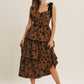 Standout Tiered Midi Dress