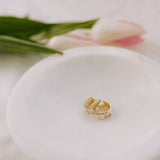 Eloise Tea Cup Hoops