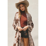 Floral Patchwork Kimono